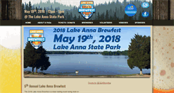 Desktop Screenshot of lakeannabrewfest.com